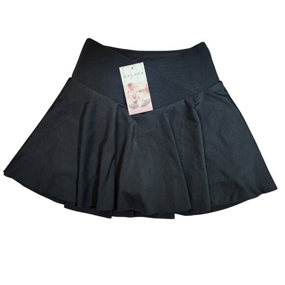 Halara Athletic Skort XXS Black Activewear Athlesure Tennis Sports - Picture 1 of 7